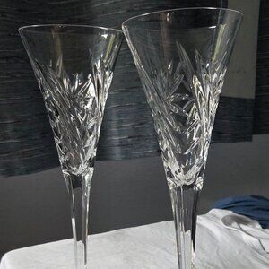 Waterford crystal flutes